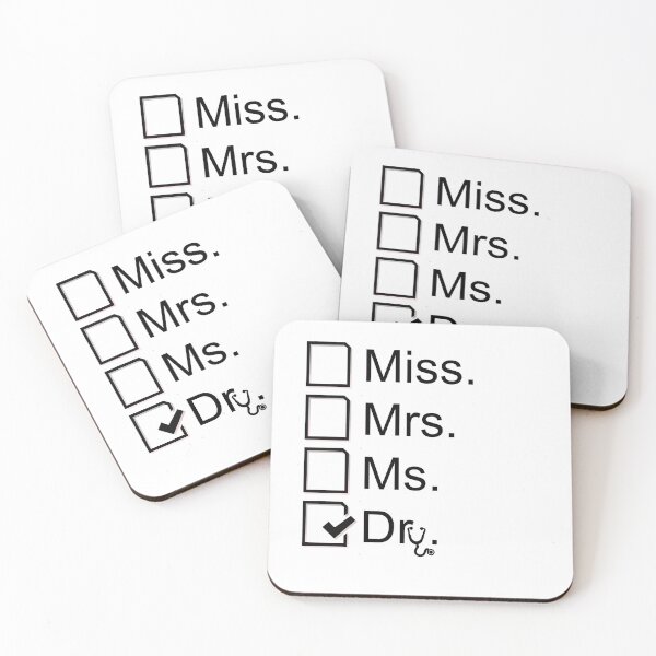Artikelvorschau, Miss Mrs Ms Dr Checkliste Arzt meme entworfen und verkauft von LilaDiams.