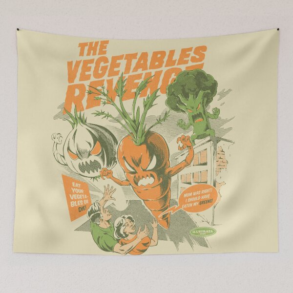 Item preview, Eat your Vegetables designed and sold by Ilustrata®.