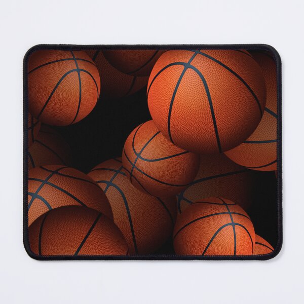Item preview, 3D look basketballs pattern designed and sold by katzdzynes.