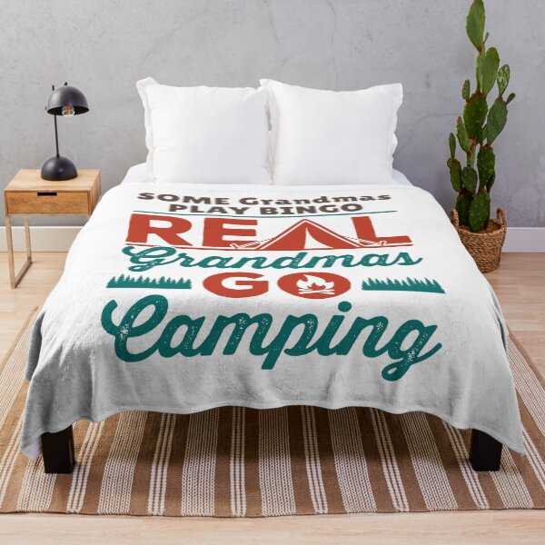 Item preview, Real Grandmas Go Camping Grandma Camper designed and sold by jaygo.
