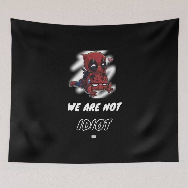 Item preview, WE ARE NOT IDIOT. designed and sold by ELEGANTRETRO.