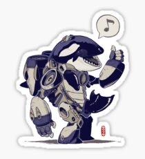 Cyb-Orca Sticker