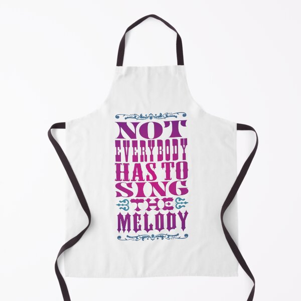 Item preview, Not everybody has to sing the melody v.8 designed and sold by x1brett.