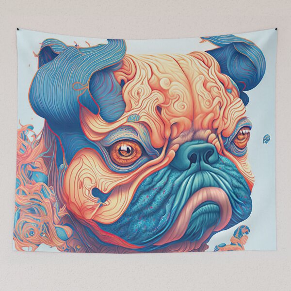 Item preview, pug dog designed and sold by IA-Power.