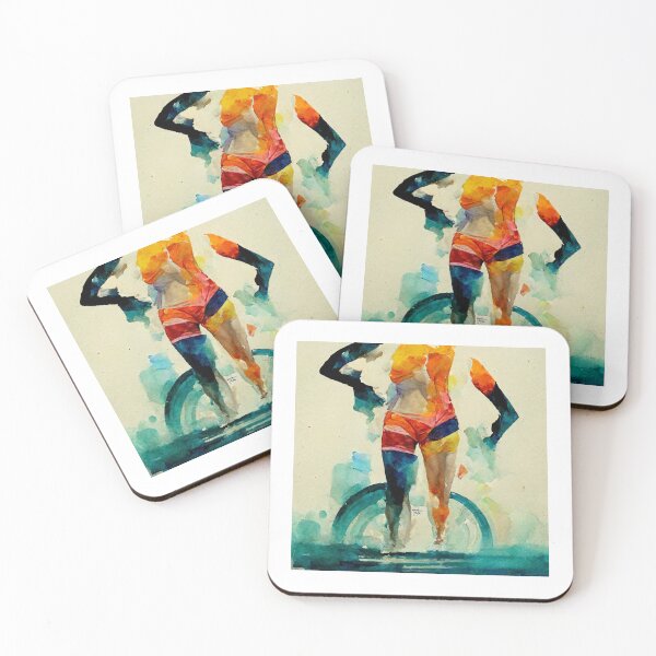 Item preview, Aqua Color Cylcing or Triathlon Picture designed and sold by shopbikeshirt.