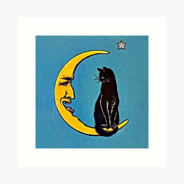 Item preview, Black Cat & The Moon designed and sold by DigitalEffects.