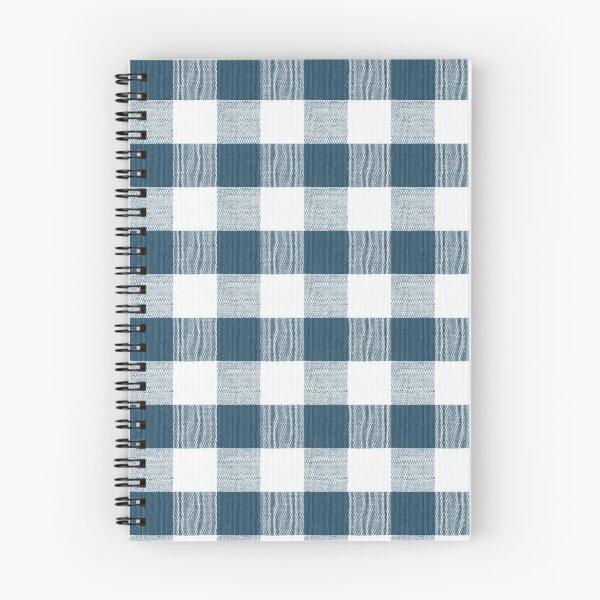 Item preview, Dark Sailor Blue gingham designed and sold by coverinlove.