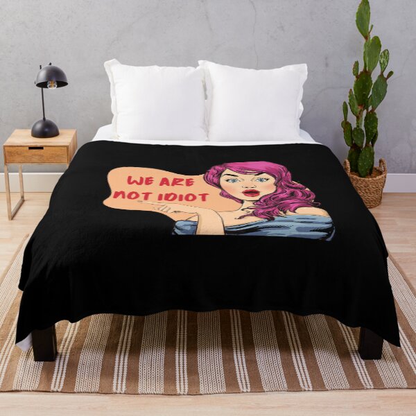 Item preview, WE ARE NOT IDIOT. designed and sold by ELEGANTRETRO.