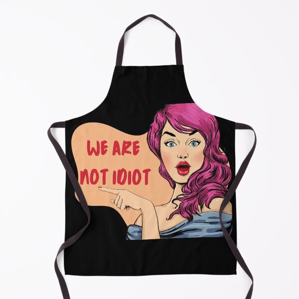 Item preview, WE ARE NOT IDIOT. designed and sold by ELEGANTRETRO.