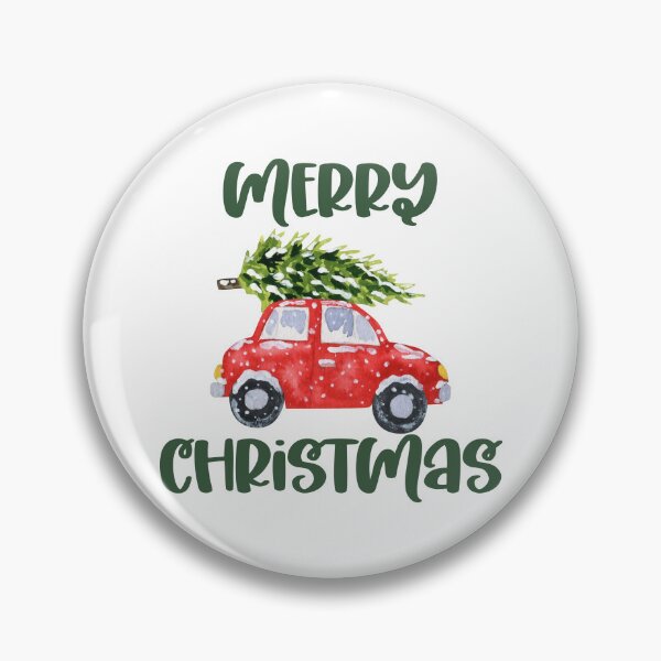 Item preview, Watercolor Christmas Car, Merry Christmas  designed and sold by AlfabetDesign.