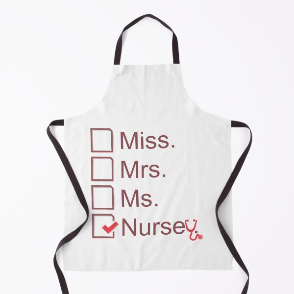 Artikelvorschau, Miss Mrs Ms Nurse Checklist Nurse meme entworfen und verkauft von LilaDiams.