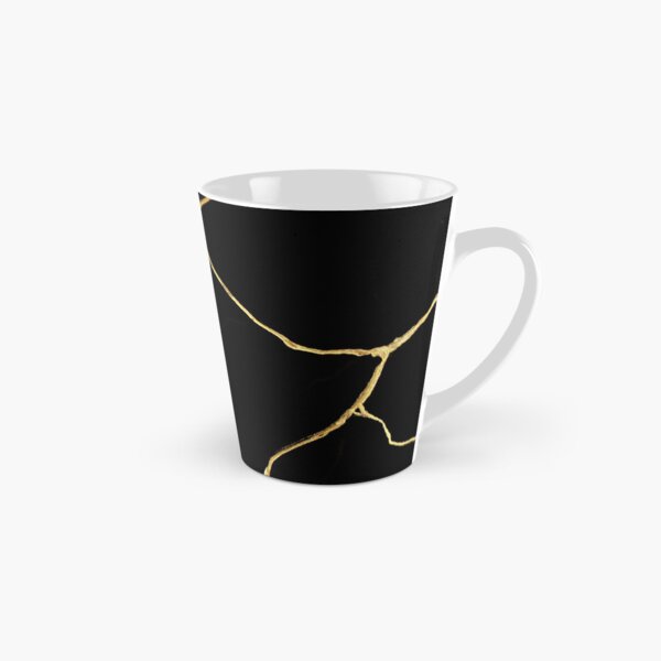Item preview, Japanese Black and Gold Kintsugi Art designed and sold by artenvironments.