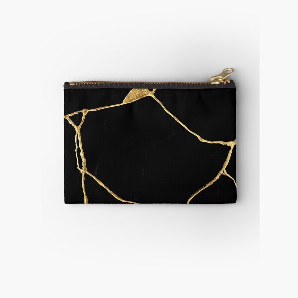 Item preview, Japanese Black and Gold Kintsugi Art designed and sold by artenvironments.