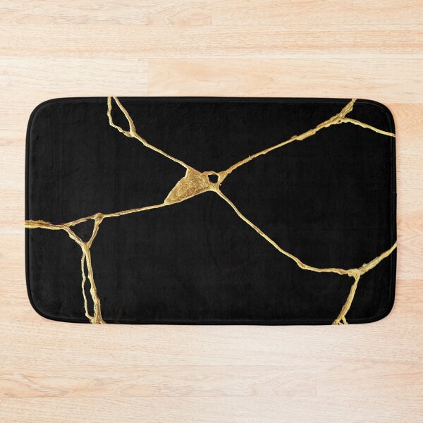 Item preview, Japanese Black and Gold Kintsugi Art designed and sold by artenvironments.