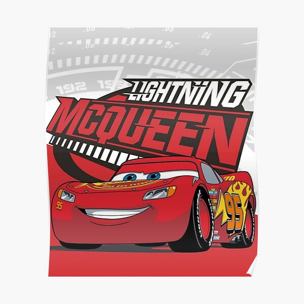 "Lightning Mcqueen " Poster for Sale by ALAnimes Redbubble