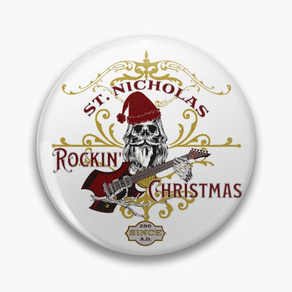 Item preview, St. Nicholas Rockin' Christmas, Since 280 A.D. designed and sold by Batty4Boba.