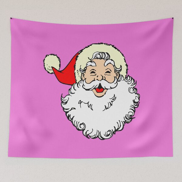 Item preview, Retro Pink Santa designed and sold by mayankg1100.