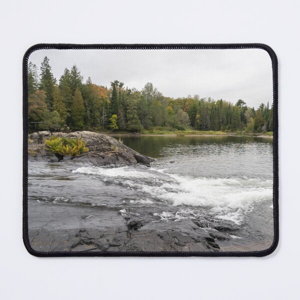 Item preview, Serpent River Ecotherapy - Whitewater over Black Rocks designed and sold by Georgia Mizuleva.