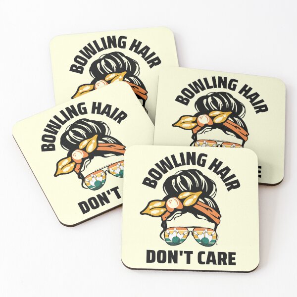 Item preview, Bowling Hair Don't Care Women Bowler designed and sold by TM-Multidesign.