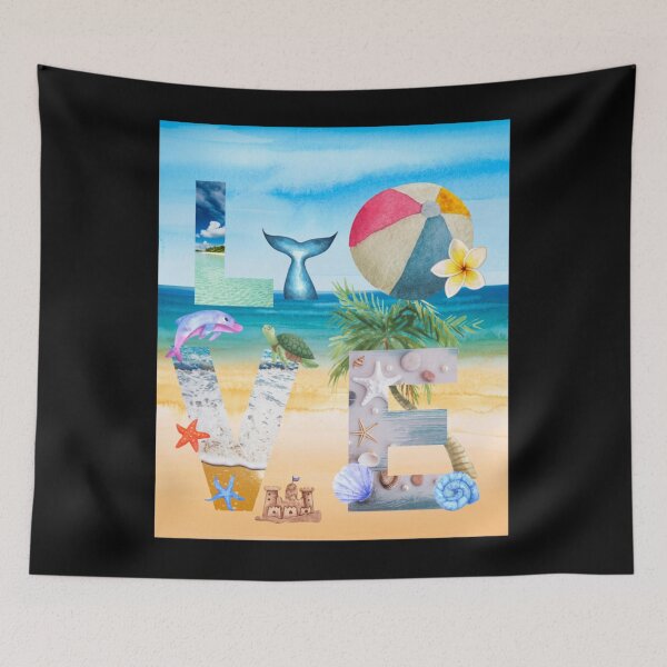 Item preview, Beach Love   designed and sold by HinTatCustoma.