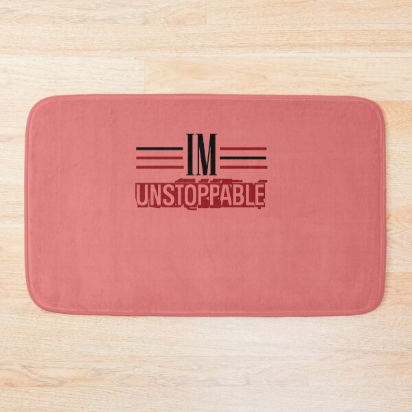 Item preview, I'm Unstoppable The Best Motivation Phrase Slogan  designed and sold by facePale.