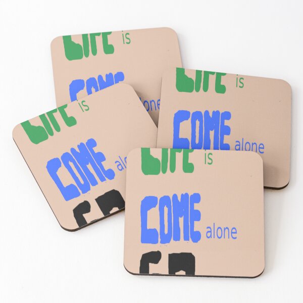 Item preview, Life quotes illustration designed and sold by 3triadstore.