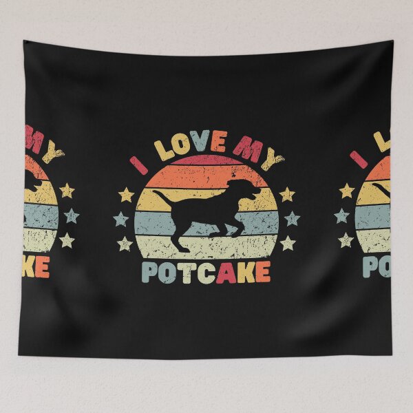 Item preview,  I Love My Potcake for Dog Lover Dad Mom designed and sold by EsraaBaniOdeh.