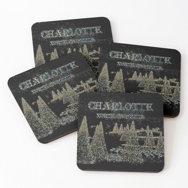 Item preview, Colorful Christmas Lights Collection - Charlotte, North Carolina designed and sold by Sean McElroy.
