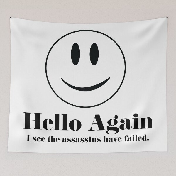 Item preview, Hola otra vez - Smiley designed and sold by DallieP.
