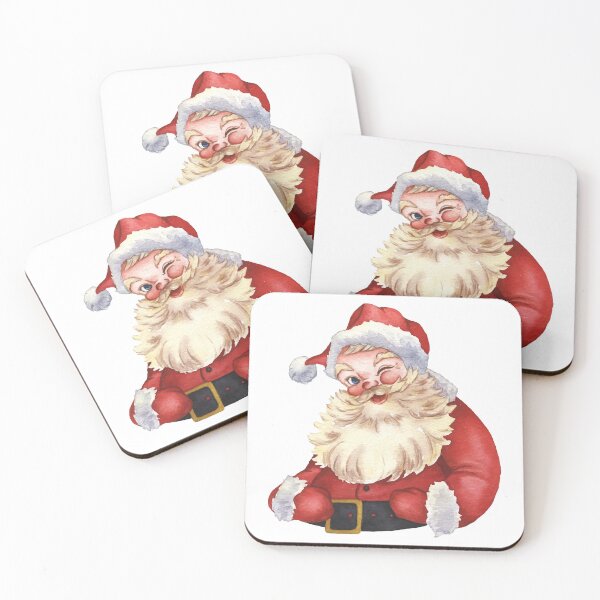 Item preview, Retro Wink Santa designed and sold by mayankg1100.