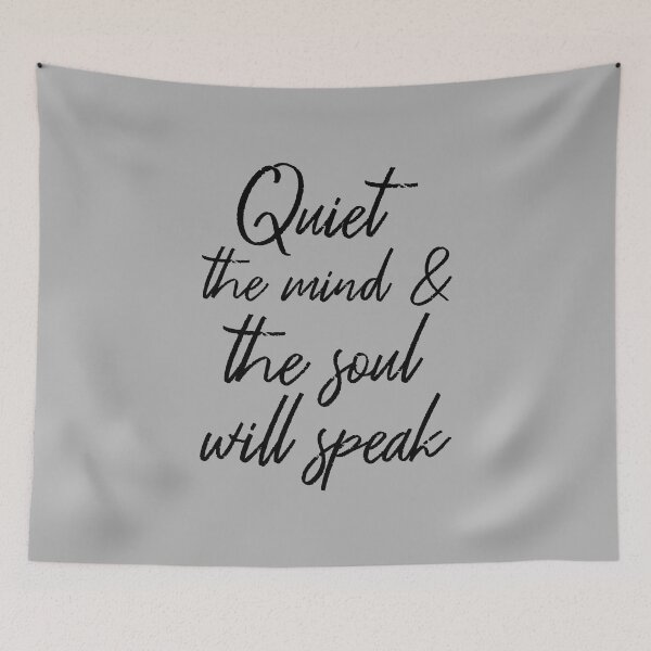 Item preview, Quiet The Mind And The Soul Will Speak III designed and sold by Lemon Pepper.