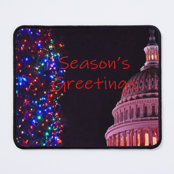 Item preview, US Capitol and Tree during the Holidays designed and sold by michael6076.