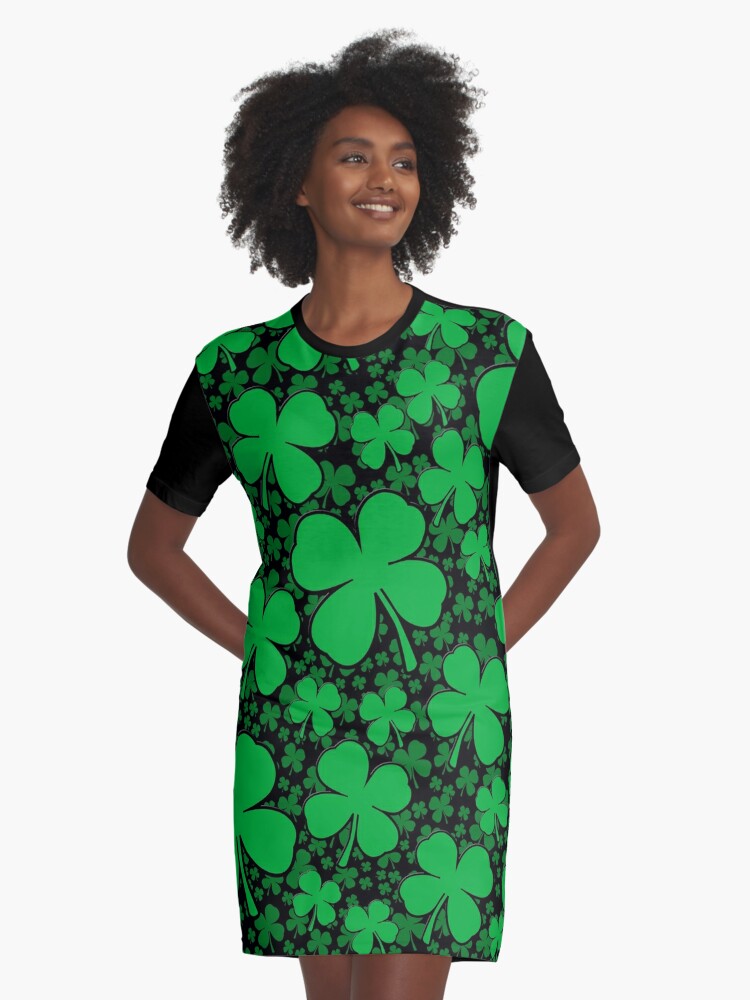 Shamrock green fashion dress