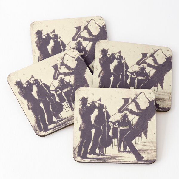 Item preview, Jazz on in Sepia designed and sold by Sally peckham.