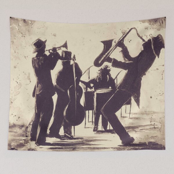 Item preview, Jazz on in Sepia designed and sold by Sally peckham.
