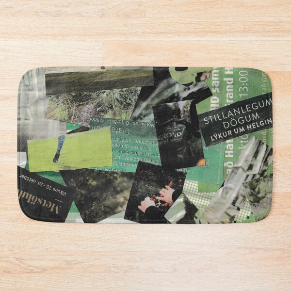 Item preview, Green Collage designed and sold by Ísabella Ævarsdóttir.