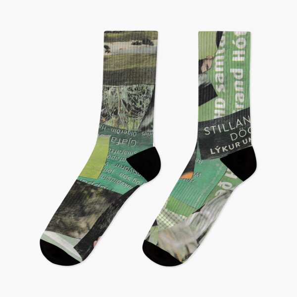 Item preview, Green Collage designed and sold by Ísabella Ævarsdóttir.