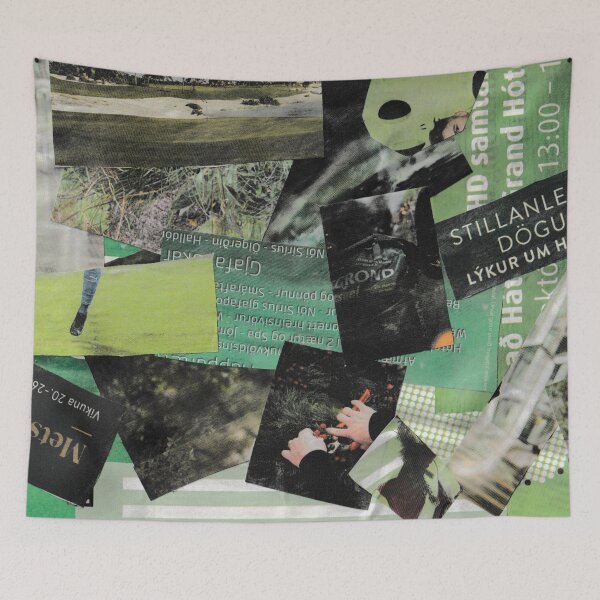 Item preview, Green Collage designed and sold by Ísabella Ævarsdóttir.