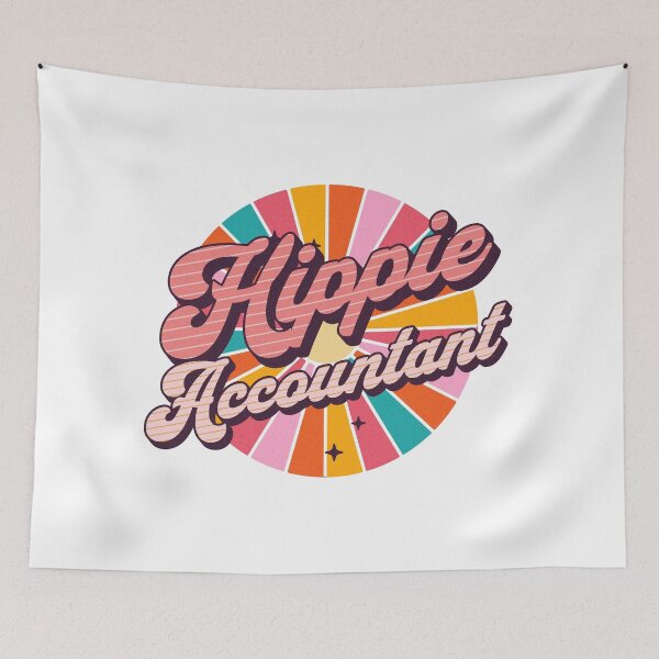 Item preview, Contador hippie - Regalos de Navidad para contables - Compre esto designed and sold by AlanPhotoArt.