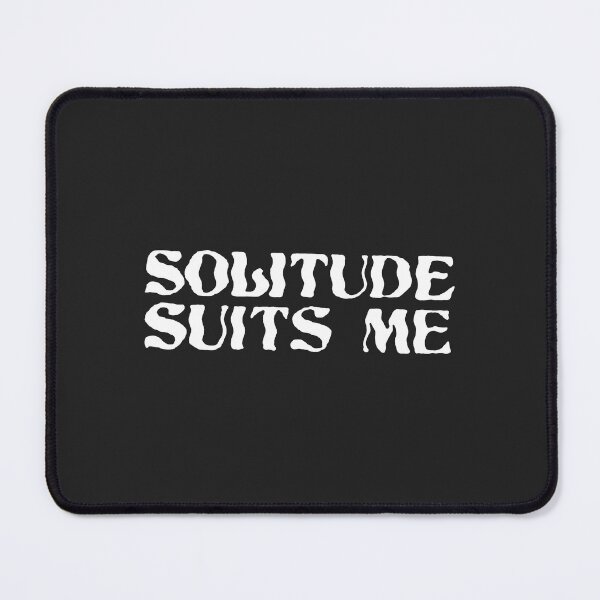 Item preview,  Solitude Suits Me | Wednesday Inspired | Wall Art Home Decor | HECKINFAROUT designed and sold by Two Otters Co.
