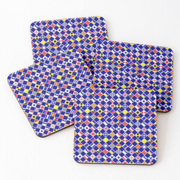 Item preview, Checkered Nautical Signal Flags  designed and sold by Garaga.
