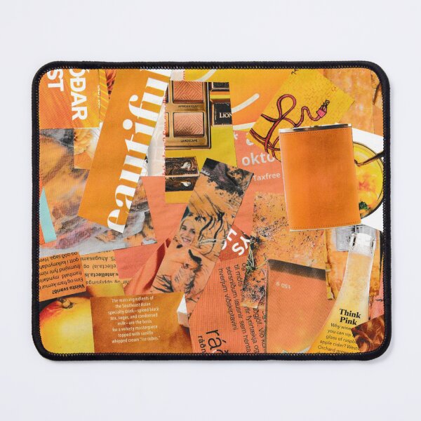 Item preview, Orange Collage designed and sold by Ísabella Ævarsdóttir.
