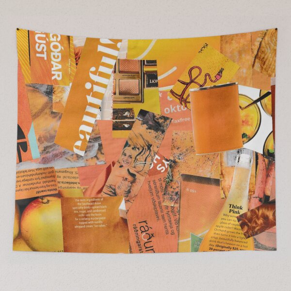 Item preview, Orange Collage designed and sold by Ísabella Ævarsdóttir.