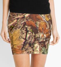 Fall Hunter's Camo Mini Skirt