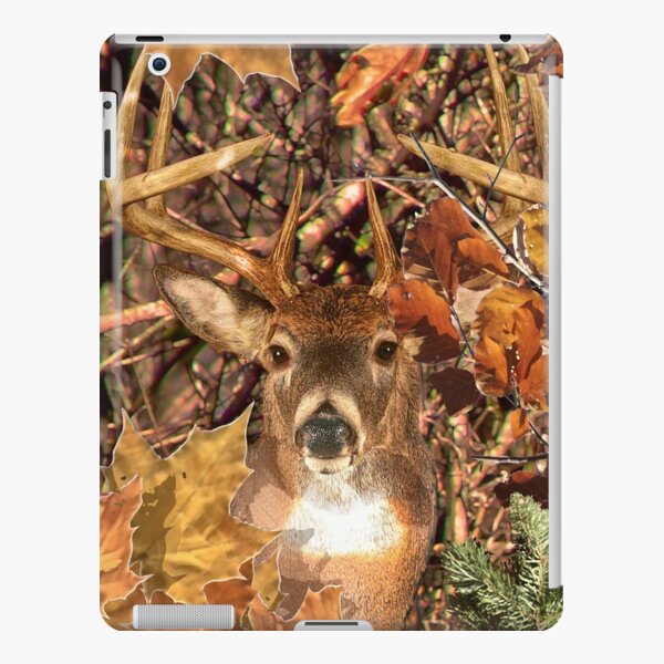 White Tail Buck in Fall Camo iPad Snap Case