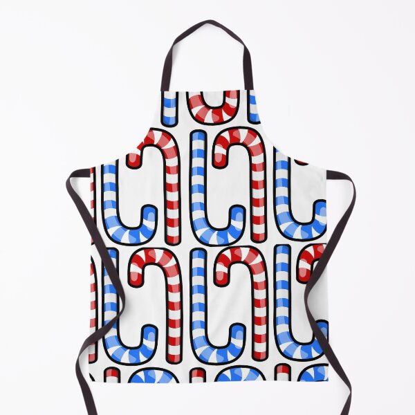 Item preview, Candy Cane Blue & Red Pattern designed and sold by GoobyCloud.