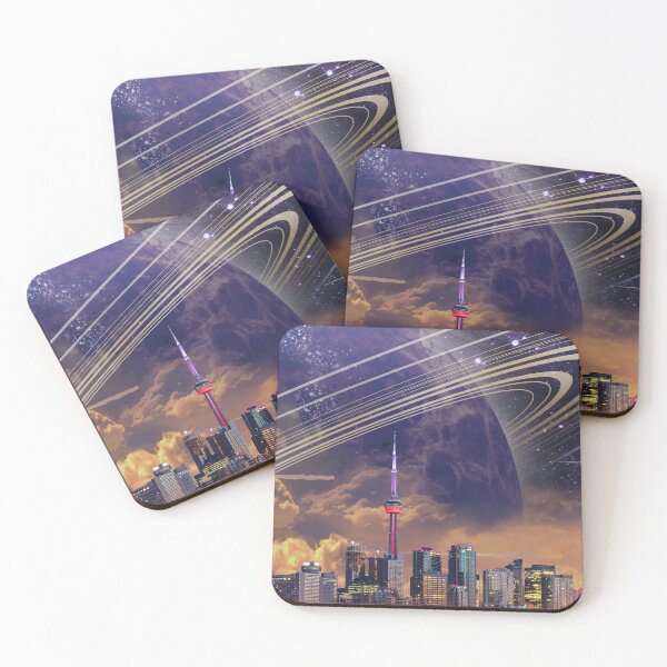 Item preview, Surreal Toronto Skyline designed and sold by DavidLoblaw.