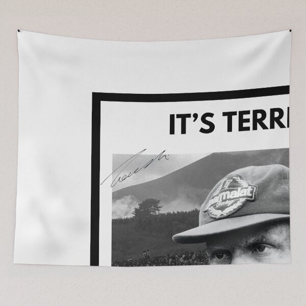 Item preview, Its terrible drives like a pif. Niki Lauda F1 Quote designed and sold by PedalLoud.