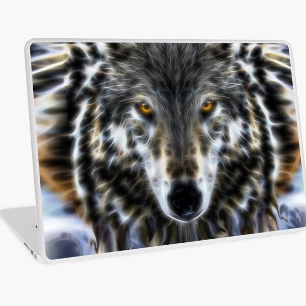 Wolves Team Laptop Skins Redbubble - electric wolf team roblox