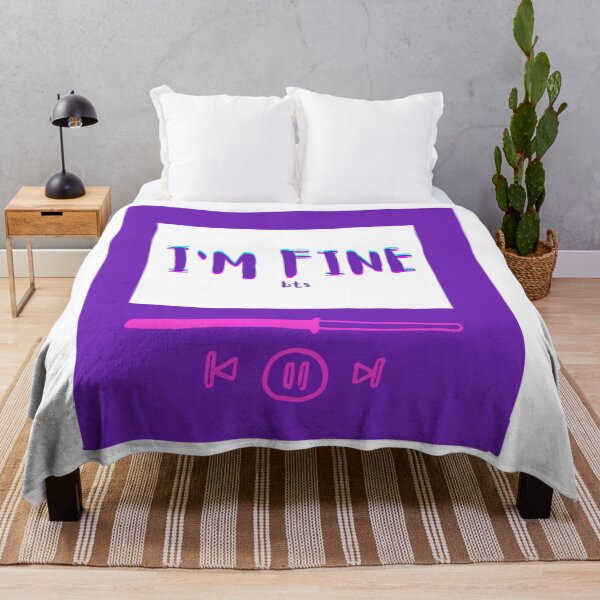 Item preview, BTS Song - I'm Fine designed and sold by TheMerchPeddler.
